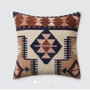 The Citizenry Yara Kilim Cushion/Pillow Cover 20” x 20” (Ecru)